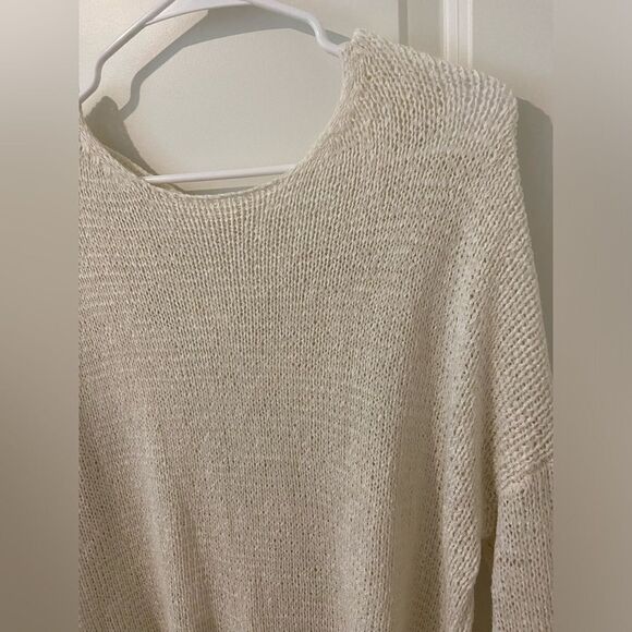 🧡Criss-Cross Back Chunky Sweater - Picture 3 of 6